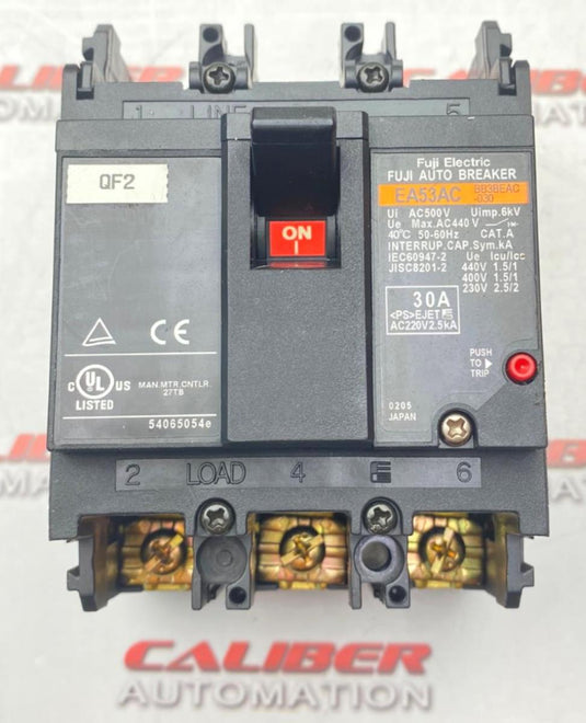 FUJI ELECTRIC EA53AC CIRCUIT BREAKER (USED) - Caliber Automation Online Store