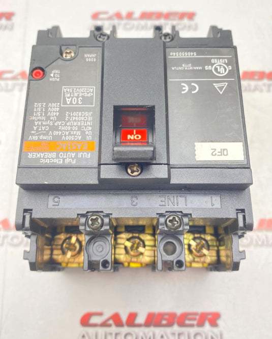 FUJI ELECTRIC EA53AC CIRCUIT BREAKER (USED) - Caliber Automation Online Store