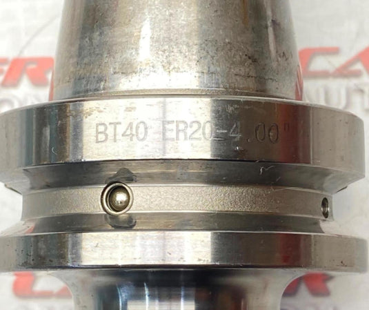 GS BT40 ER20-4.00 Collet Chuck Tool Holder (USED) - Caliber Automation Online Store