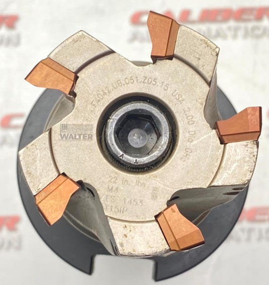 PARLEC C40-75SM1 Collet Chuck Tool Holder with WALTER F4042.UB.051.Z05.15 (USED) - Caliber Automation Online Store