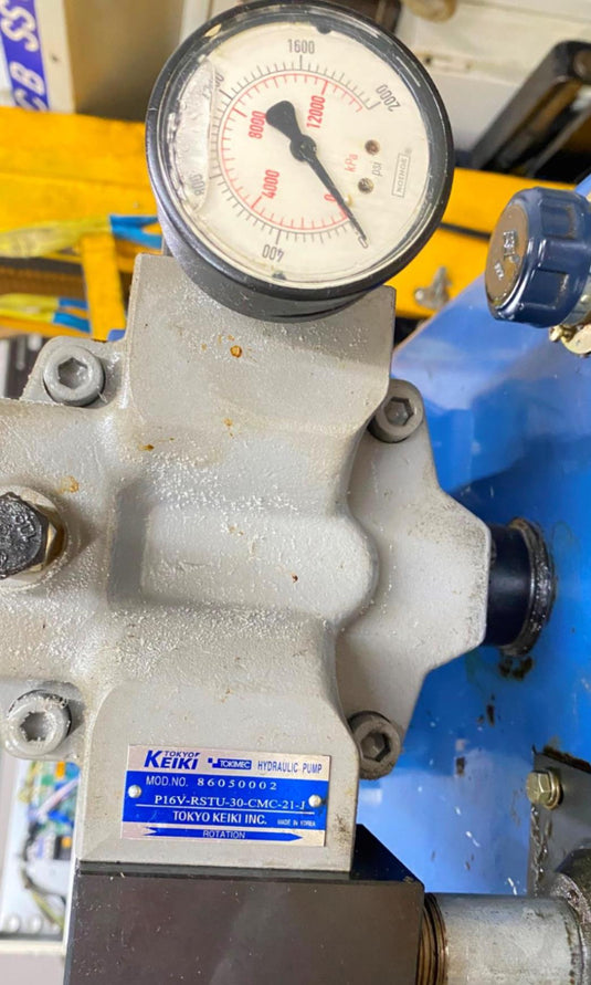 TOKYO KEIKI P16V-RSTU-0-CMC-21-J Hydraulic Pump (USED) - Caliber Automation Online Store