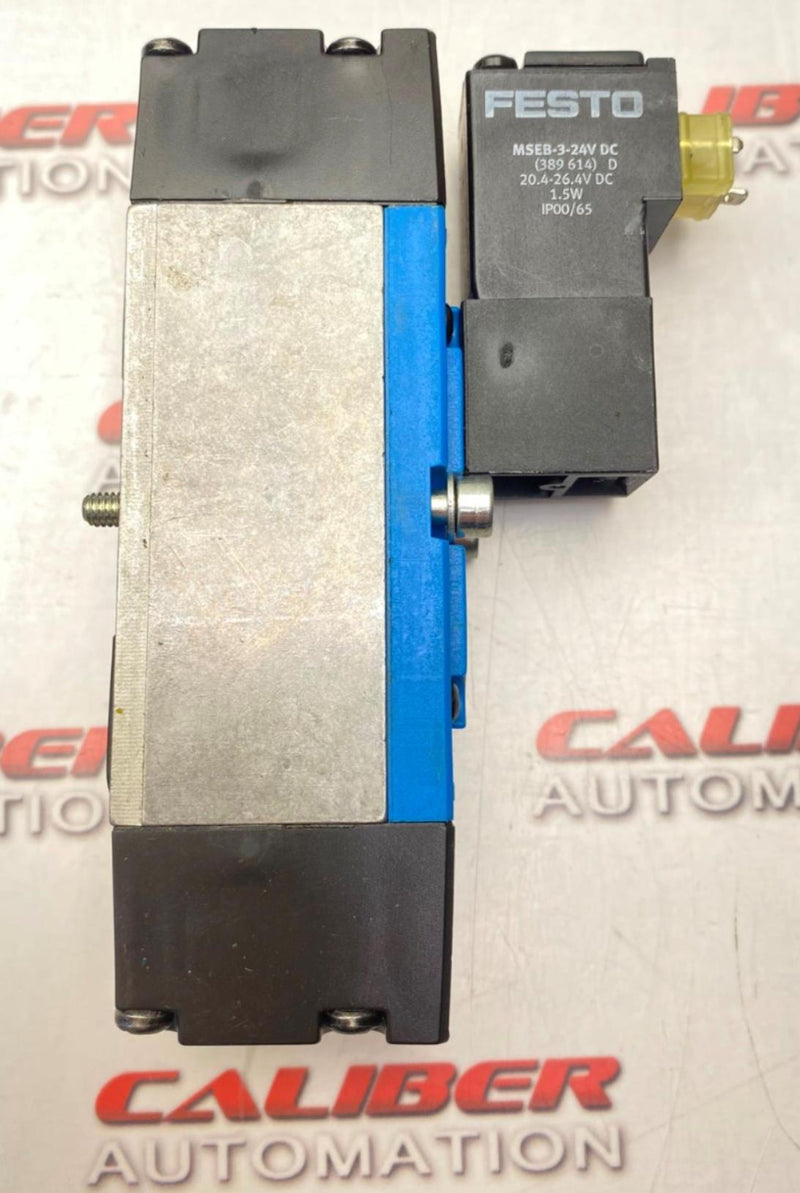 Load image into Gallery viewer, FESTO MSEB-3-24VDC Solenoid Valve Coil (USED) - Caliber Automation Online Store
