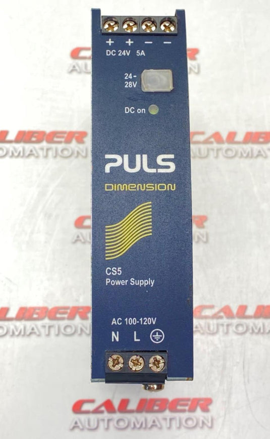 PULS DIMENSION CS5 Power Supply DC 24V 5A  (USED) - Caliber Automation Online Store
