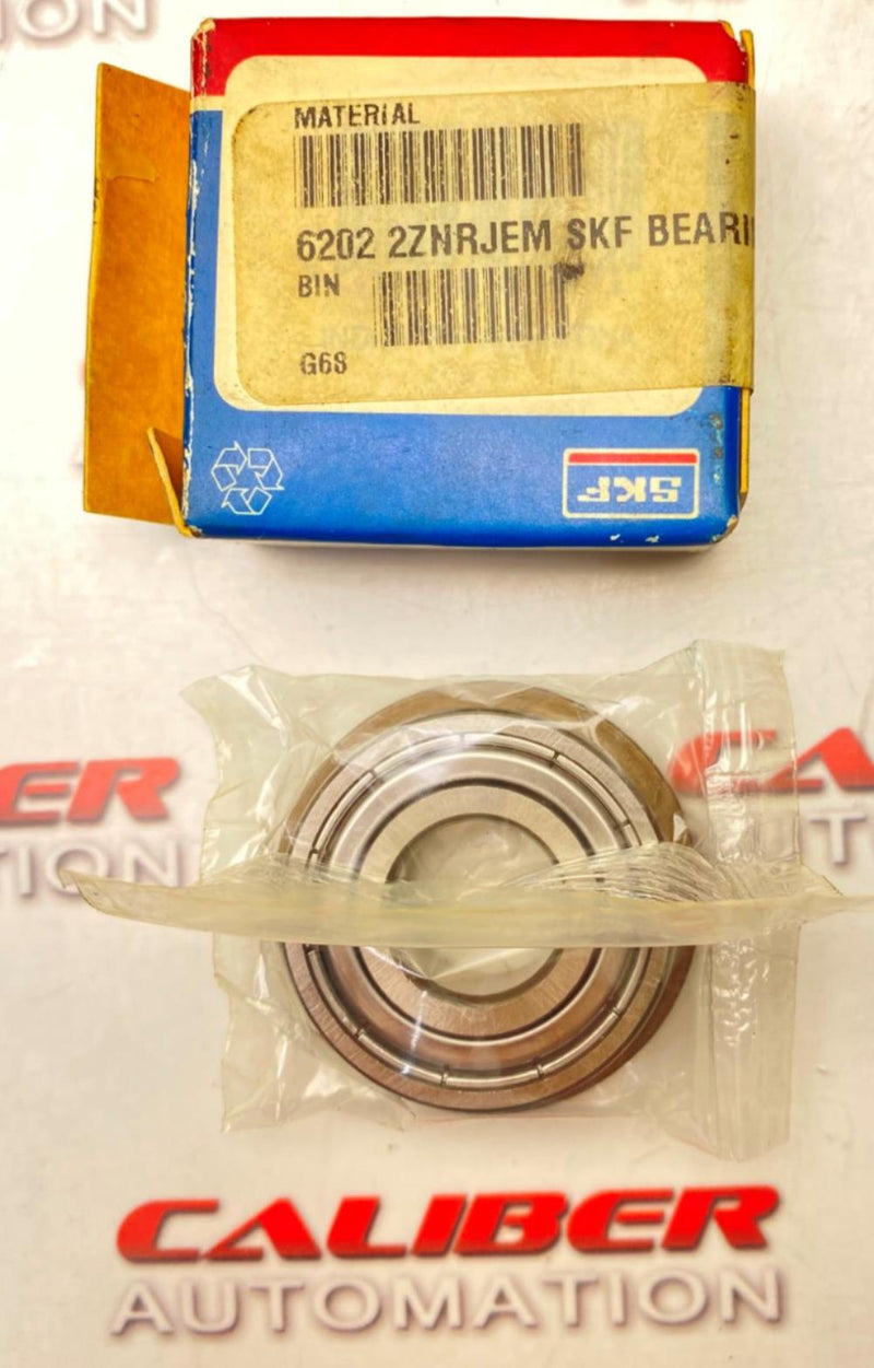 Load image into Gallery viewer, SKF 6202 2ZNRJEM Ball Bearing (NEW) - Caliber Automation Online Store
