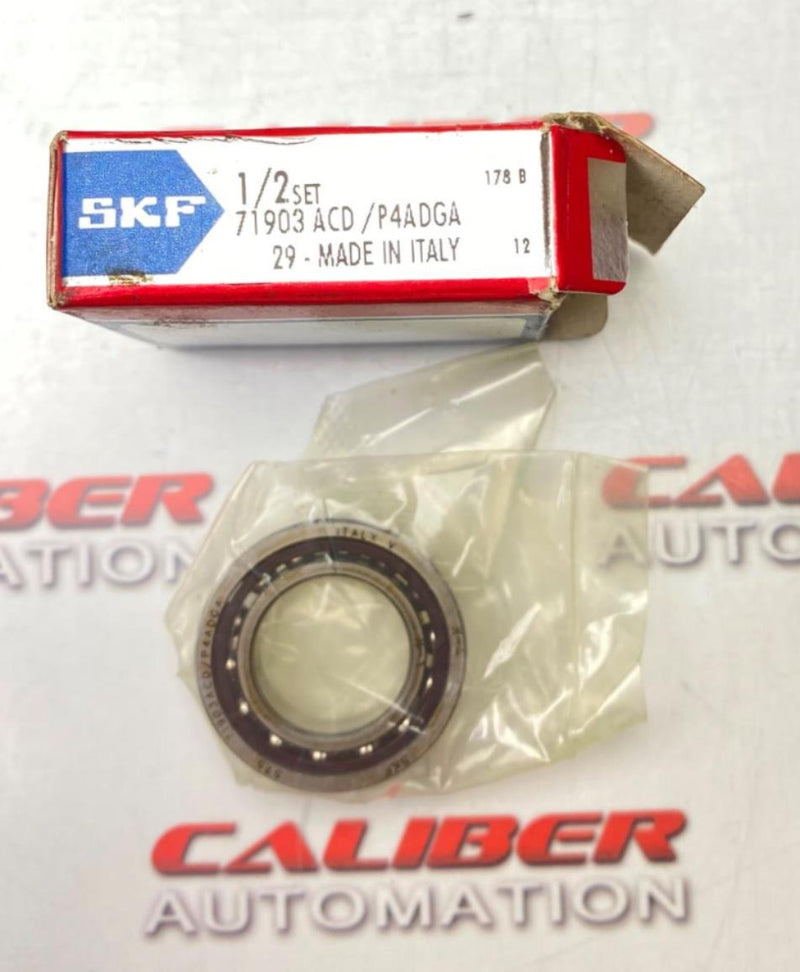 Load image into Gallery viewer, SKF 71908 ACD/P4ADGA  Angular Contact Ball Bearing 1/2 Set (NEW) - Caliber Automation Online Store
