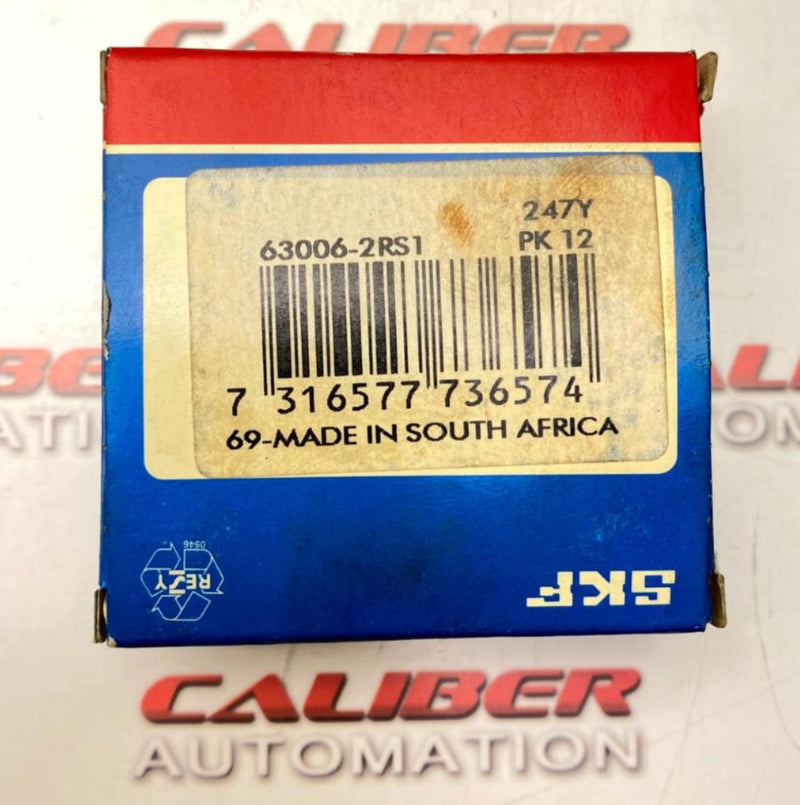 Load image into Gallery viewer, SKF 63006-2RS1 Deep Groove Bearing (NEW) - Caliber Automation Online Store
