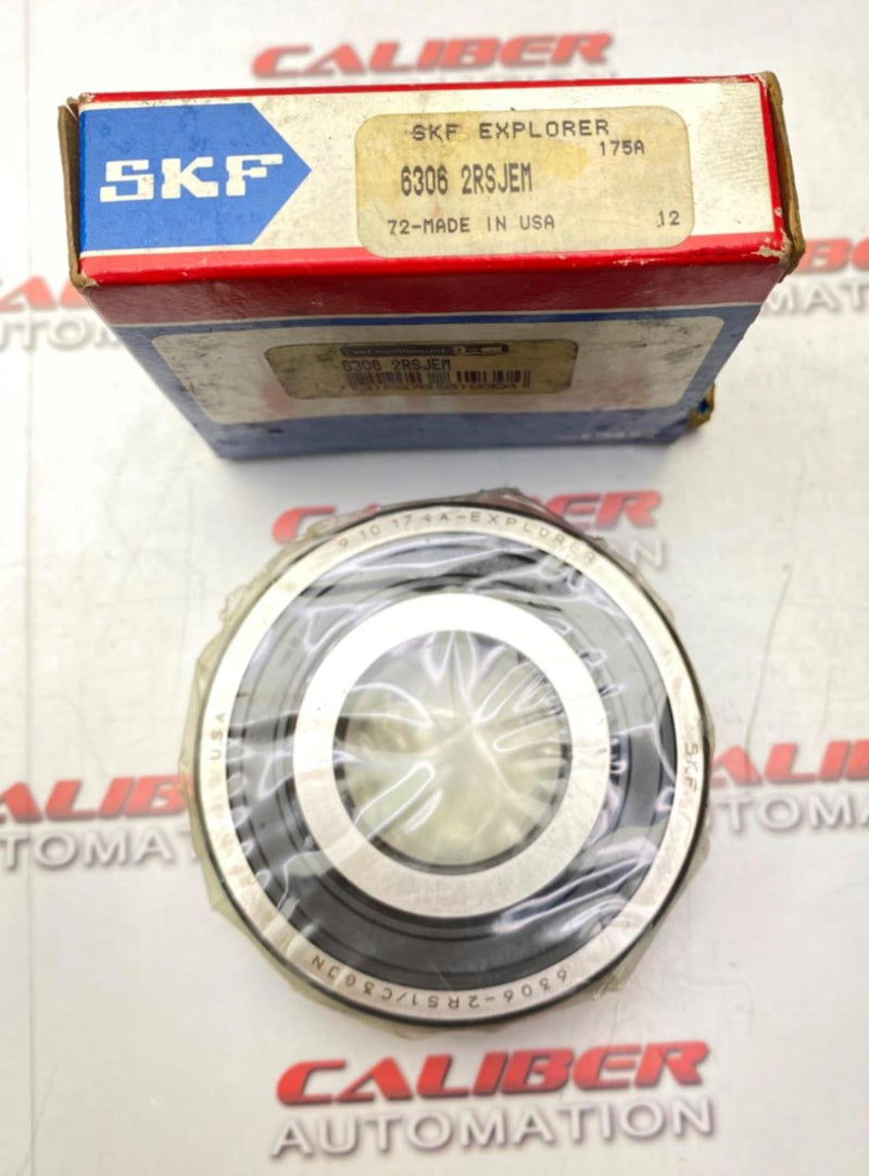 Load image into Gallery viewer, SKF 6306 2RSJEM Deep Groove Ball Bearing (NEW) - Caliber Automation Online Store
