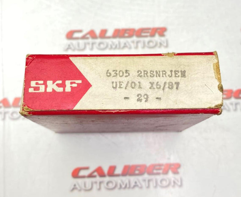 Load image into Gallery viewer, SKF 6305 2RSNRJEM Deep Groove Ball Bearing (NEW) - Caliber Automation Online Store
