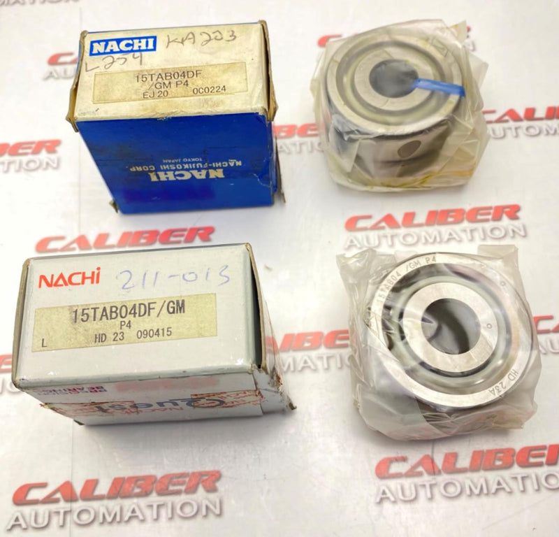 Load image into Gallery viewer, NACHI QUEST 15TAB04DF/GM P4 Screw Support Super Precision Ball Bearing (NEW) - Caliber Automation Online Store

