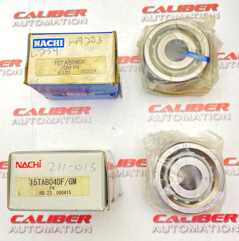 Load image into Gallery viewer, NACHI QUEST 15TAB04DF/GM P4 Screw Support Super Precision Ball Bearing (NEW) - Caliber Automation Online Store
