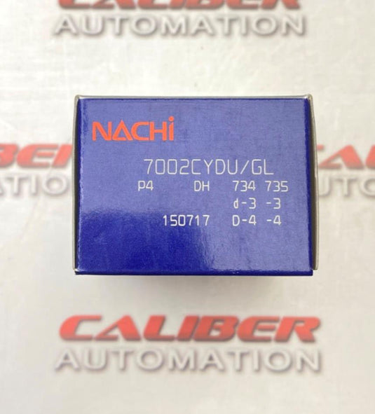NACHI 7002CYDU/GL  Angular Contact Ball Bearing (NEW) - Caliber Automation Online Store