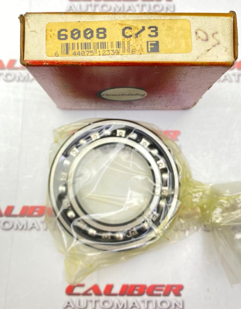 Load image into Gallery viewer, CONSOLIDATED 6008 C/3 Deep Groove Ball Bearing (NEW) - Caliber Automation Online Store
