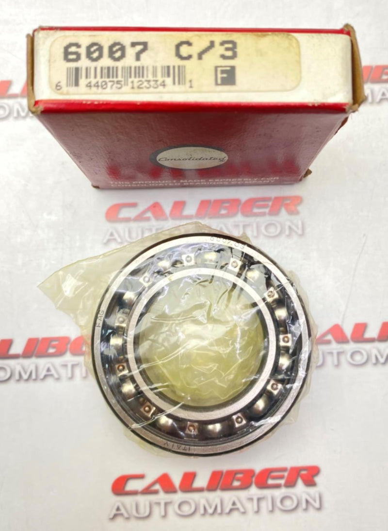 Load image into Gallery viewer, CONSOLIDATED 6007 C/3 Deep Groove Ball Bearing (NEW) - Caliber Automation Online Store
