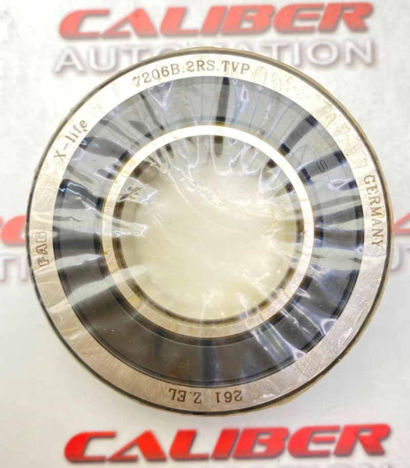 Load image into Gallery viewer, FAG 7206B 2RS TVP Angular Contact Ball Bearing (NEW) - Caliber Automation Online Store
