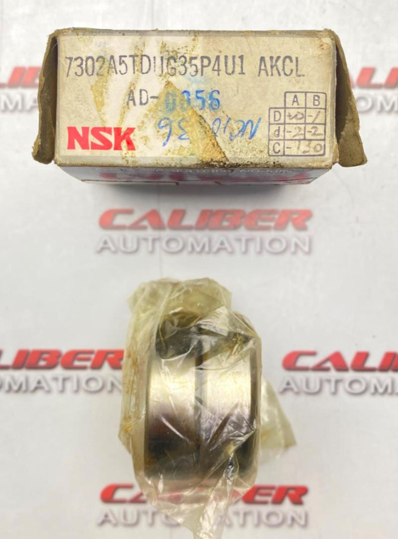 Load image into Gallery viewer, NSK 7302A5TDUG35P4U1 AKCL  Angular Bearing (NEW) - Caliber Automation Online Store
