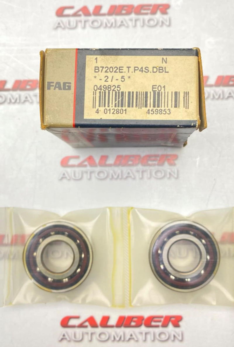 Load image into Gallery viewer, FAG B7202E.T.P4S.DBL  Angular Contact Bearing (NEW) - Caliber Automation Online Store
