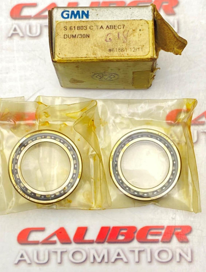 Load image into Gallery viewer, GMN S 61803 CTA  High Precision Ball Bearing (NEW) - Caliber Automation Online Store

