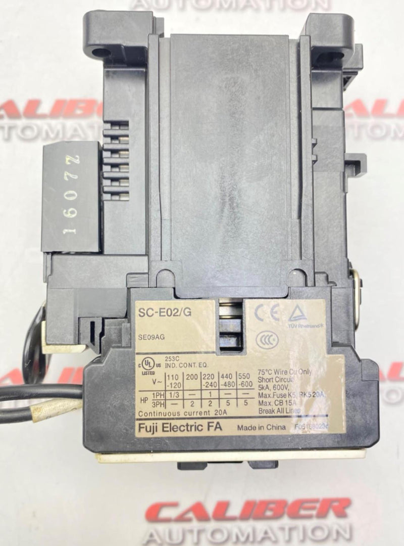Load image into Gallery viewer, FUJI ELECTRIC SC-E02/G Contactor Coil (USED) - Caliber Automation Online Store
