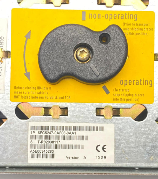 SIEMENS 6FC5220-0AA01-1AA0 SINUMERIK  PCU 50 A5E00066190 (USED) - Caliber Automation Online Store