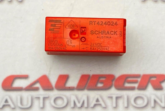 SCHRACK RT424024 Power Relay 10A/250VAC  (NEW) - Caliber Automation Online Store
