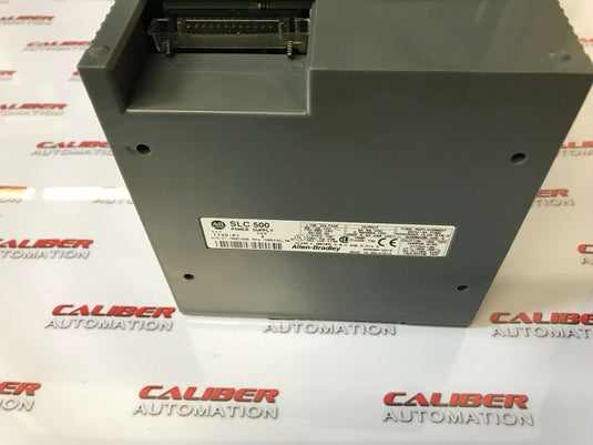 Allen-Bradley SLC 500 (1746-A7 / 1746-P1 Ser. A) Power Supply with 7 Slot Rack - Caliber Automation Online Store
