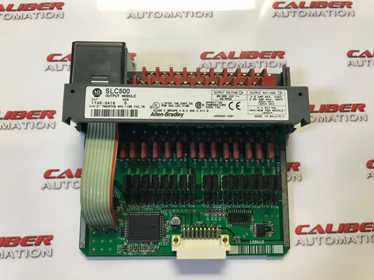 Allen-Bradley SLC 500 (1746-OA16 Ser. D) 16-Channel AC Output Module (No Cover) - Caliber Automation Online Store