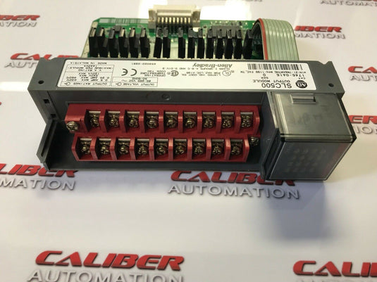 Allen-Bradley SLC 500 (1746-OA16 Ser. D) 16-Channel AC Output Module (No Cover) - Caliber Automation Online Store