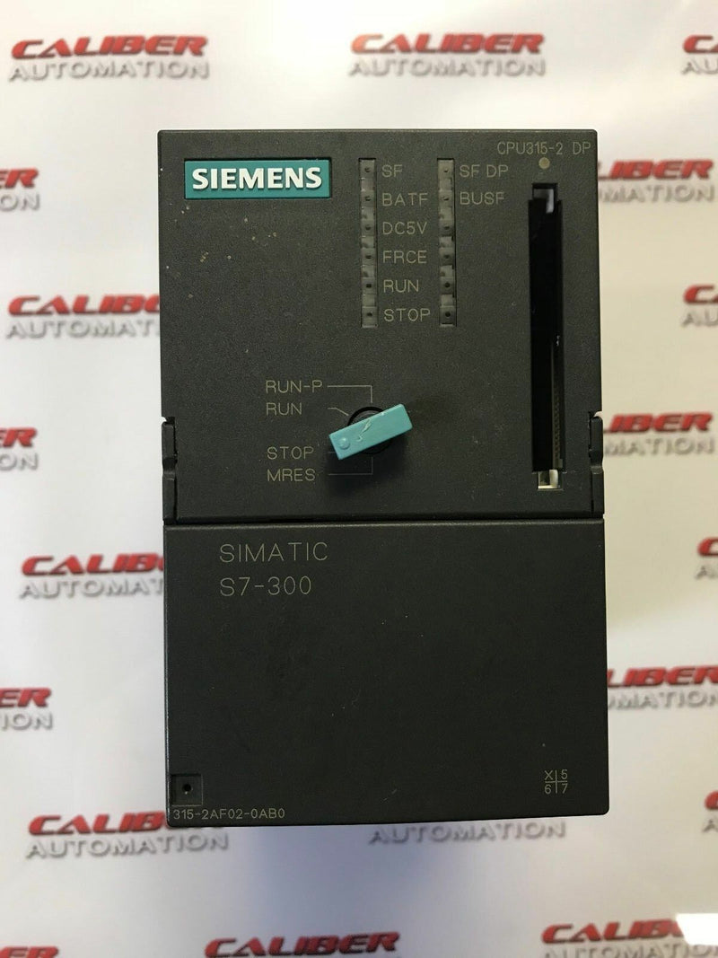 Load image into Gallery viewer, Siemens 6ES7 315-2AF02-0AB0 CPU Module - Caliber Automation Online Store
