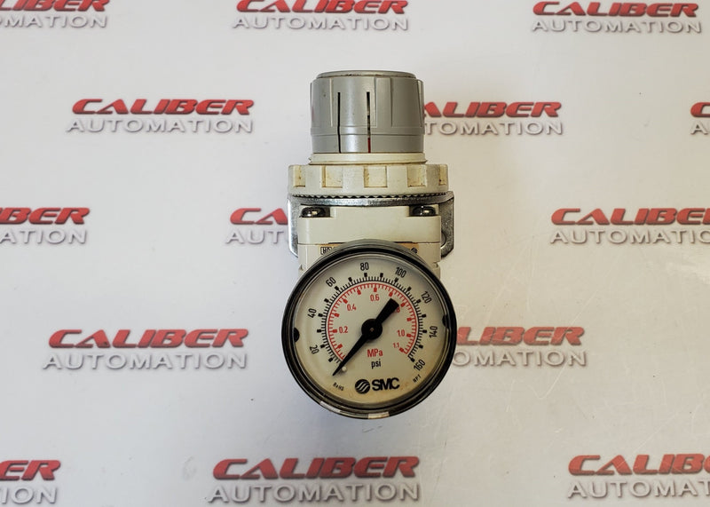 Load image into Gallery viewer, SMC AR20-N02-Z-A Pneumatic Regulator with gauge - Caliber Automation Online Store
