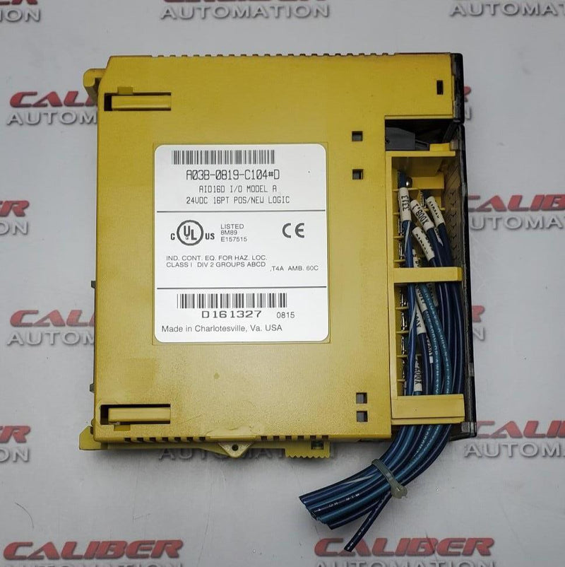 Load image into Gallery viewer, Fanuc A03B-0819-C104#D AID16D I/O - Caliber Automation Online Store
