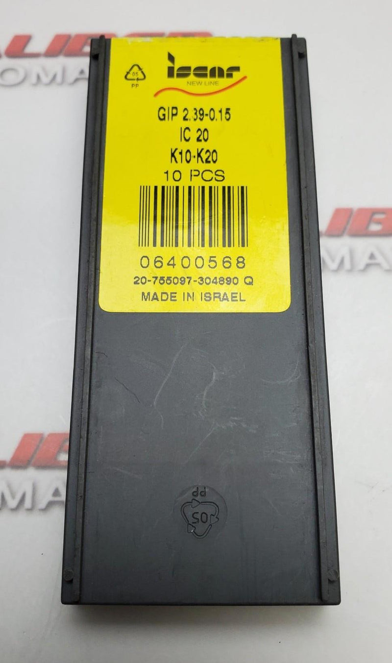 Load image into Gallery viewer, Iscar GIP 2.39-015 IC20 Insert (Pack of 10) - Caliber Automation Online Store

