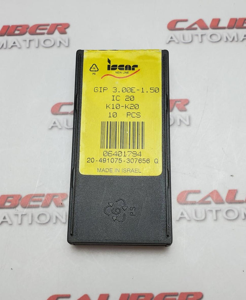 Load image into Gallery viewer, Iscar GIP 3.00E-1.50 IC20 Insert (Pack of 10) - Caliber Automation Online Store
