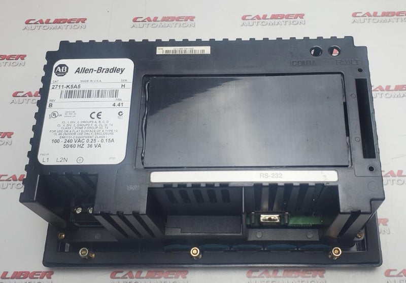 Load image into Gallery viewer, Allen-Bradley 2711-K5A5 /H Panelview 550 Screen - Caliber Automation Online Store
