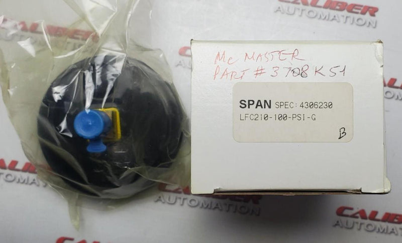 Load image into Gallery viewer, Span Industrial LFC210-100-PSI-G Pressure Gauge - Caliber Automation Online Store
