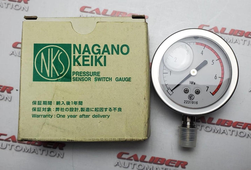 Load image into Gallery viewer, Nagano Keiki GV50-123 Pressure Sensor Switch Gauge - Caliber Automation Online Store
