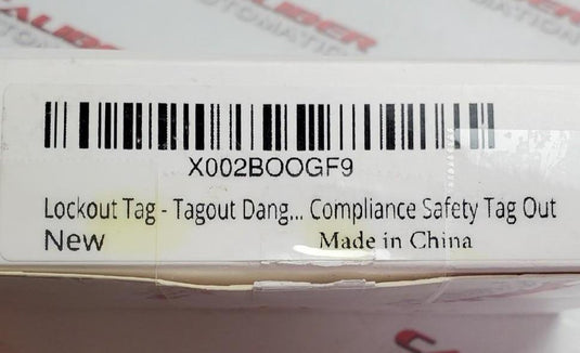 TRADESAFE X002BOOGF9 Lockout Tagout Kit - Caliber Automation Online Store