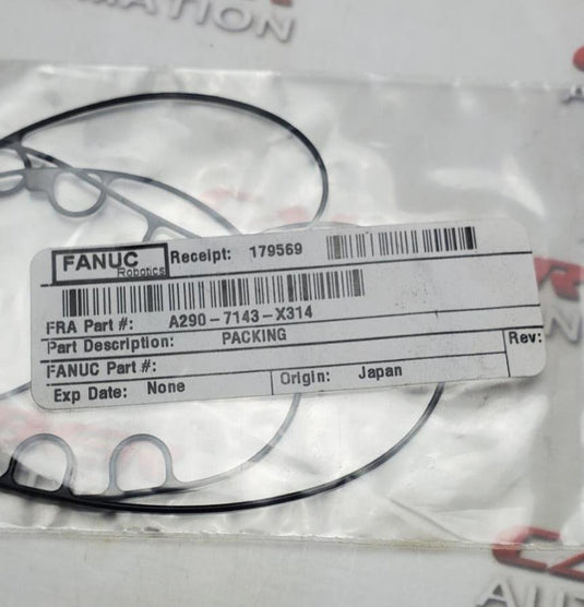 FANUC A290-7143-X314 PACKING - Caliber Automation Online Store