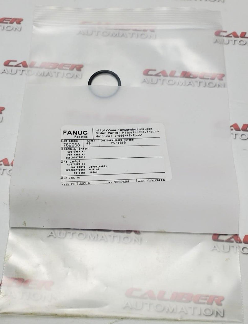 Load image into Gallery viewer, FANUC JB-OR1A-P21 O-RING - Caliber Automation Online Store
