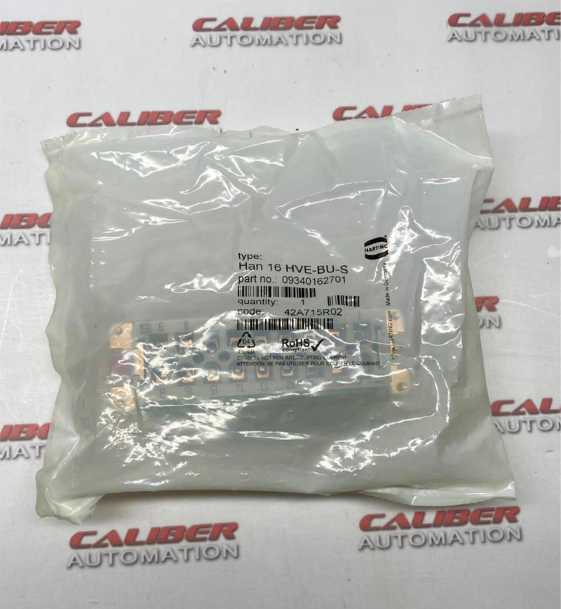 Load image into Gallery viewer, HARTING HAN 16 HVE-BU-S Connector - Caliber Automation Online Store
