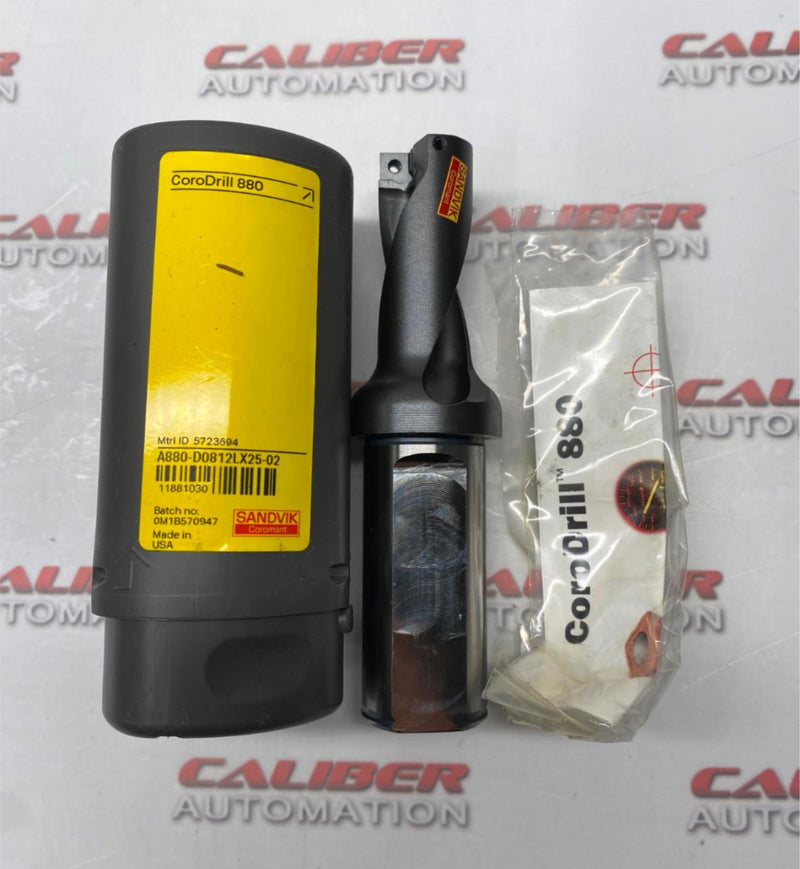 Load image into Gallery viewer, SANDVIK Coromant A880-D0812LX25-02 Corodrill 880 Indexable Insert Drill - Caliber Automation Online Store
