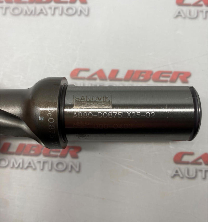 Load image into Gallery viewer, SANDVIK Coromant A880-D0875LX25-02 CoroDrill 880 Indexable Insert Drill - Caliber Automation Online Store
