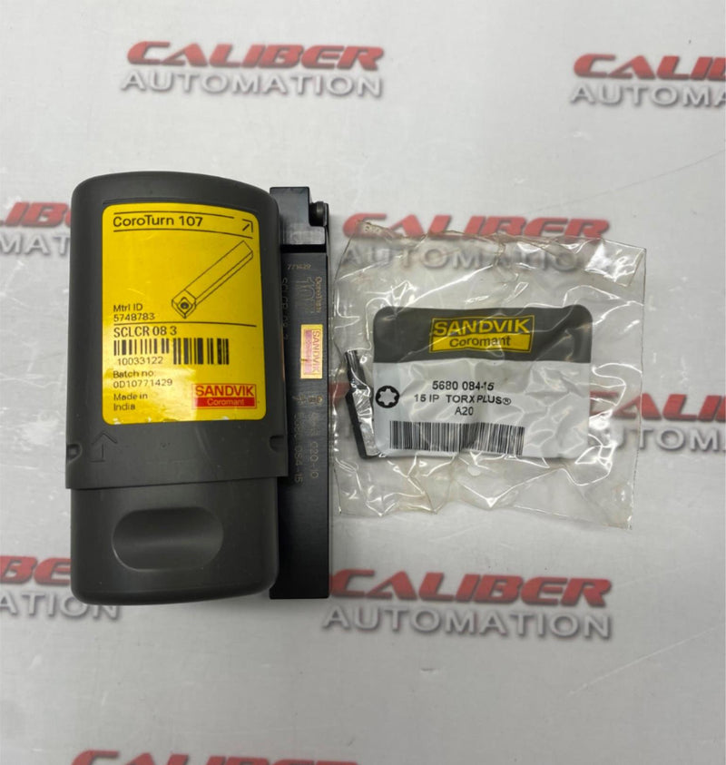 Load image into Gallery viewer, SANDVIK Coromant SCLCR 08 3 CoroTurn 107 Turning Insert Holder - Caliber Automation Online Store
