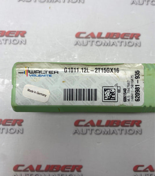 WALTER VALENITE G1011.12L-2T15GX16 Indexable Grooving-Cutoff Toolholder - Caliber Automation Online Store