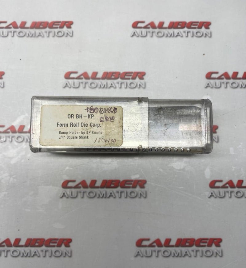 Load image into Gallery viewer, Form Roll Die Corp. OR BH-KP Bump Holder for KP Knurls - Caliber Automation Online Store
