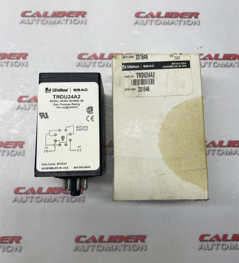 Load image into Gallery viewer, Littelfuse TRDU24A2 Time Delay Relay - Caliber Automation Online Store
