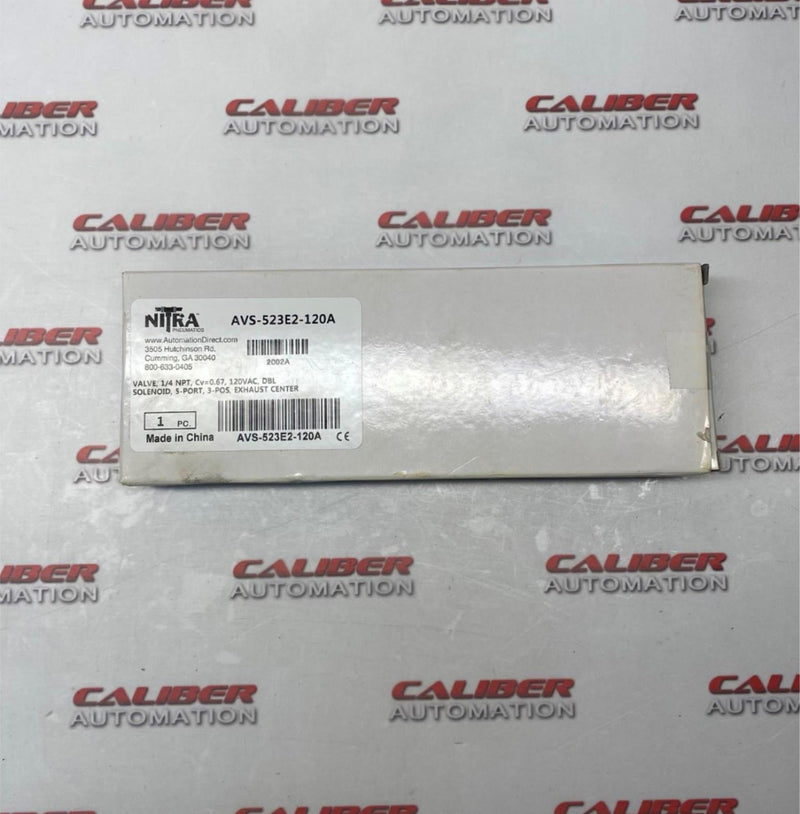 Load image into Gallery viewer, NITRA AVS-523E2-120A Pneumatic Solenoid Valve - Caliber Automation Online Store
