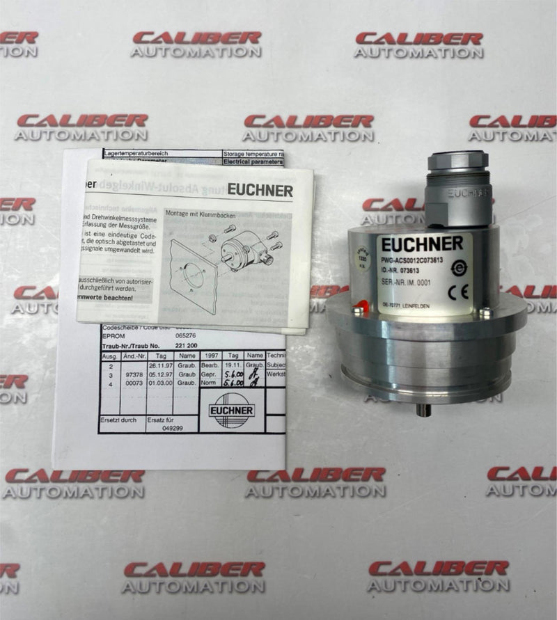 Load image into Gallery viewer, EUCHNER PWG-ACS0012C073613 Encoder - Caliber Automation Online Store

