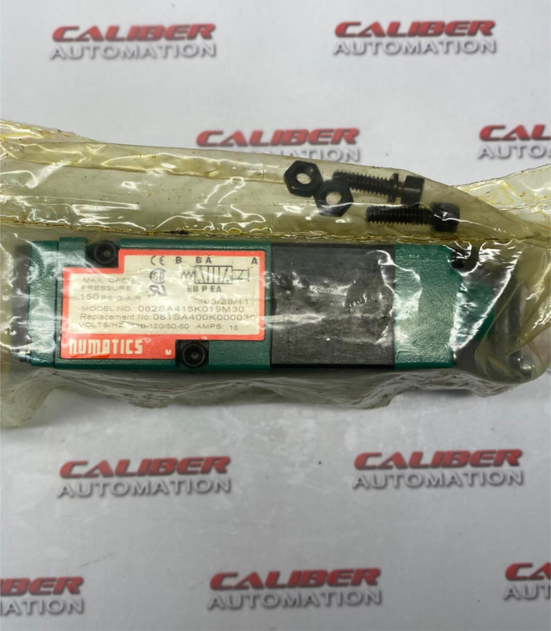 Load image into Gallery viewer, NUMATICS 082SA415K019M30 Solenoid Valve - Caliber Automation Online Store
