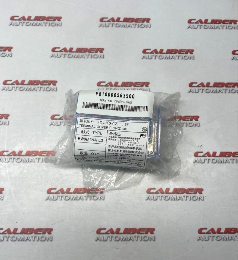 Load image into Gallery viewer, Fuji Electric BW9BTAA-L3 Set of 2 Circuit Breaker Terminal Cover - Caliber Automation Online Store
