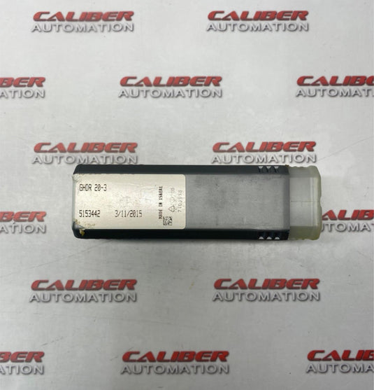 ISCAR GHDR 20-3 Indexable Grooving Toolholder - Caliber Automation Online Store
